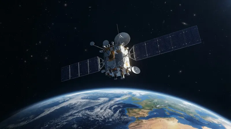 Illustration: Directed energy weapons offer a method to disable adversary capabilities without generating hazardous orbital debris.