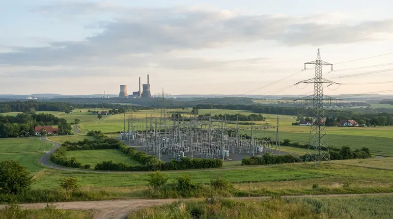 Illustration: Former nuclear sites possess the gigawatt-scale grid connections that AI developers currently wait years to secure.
