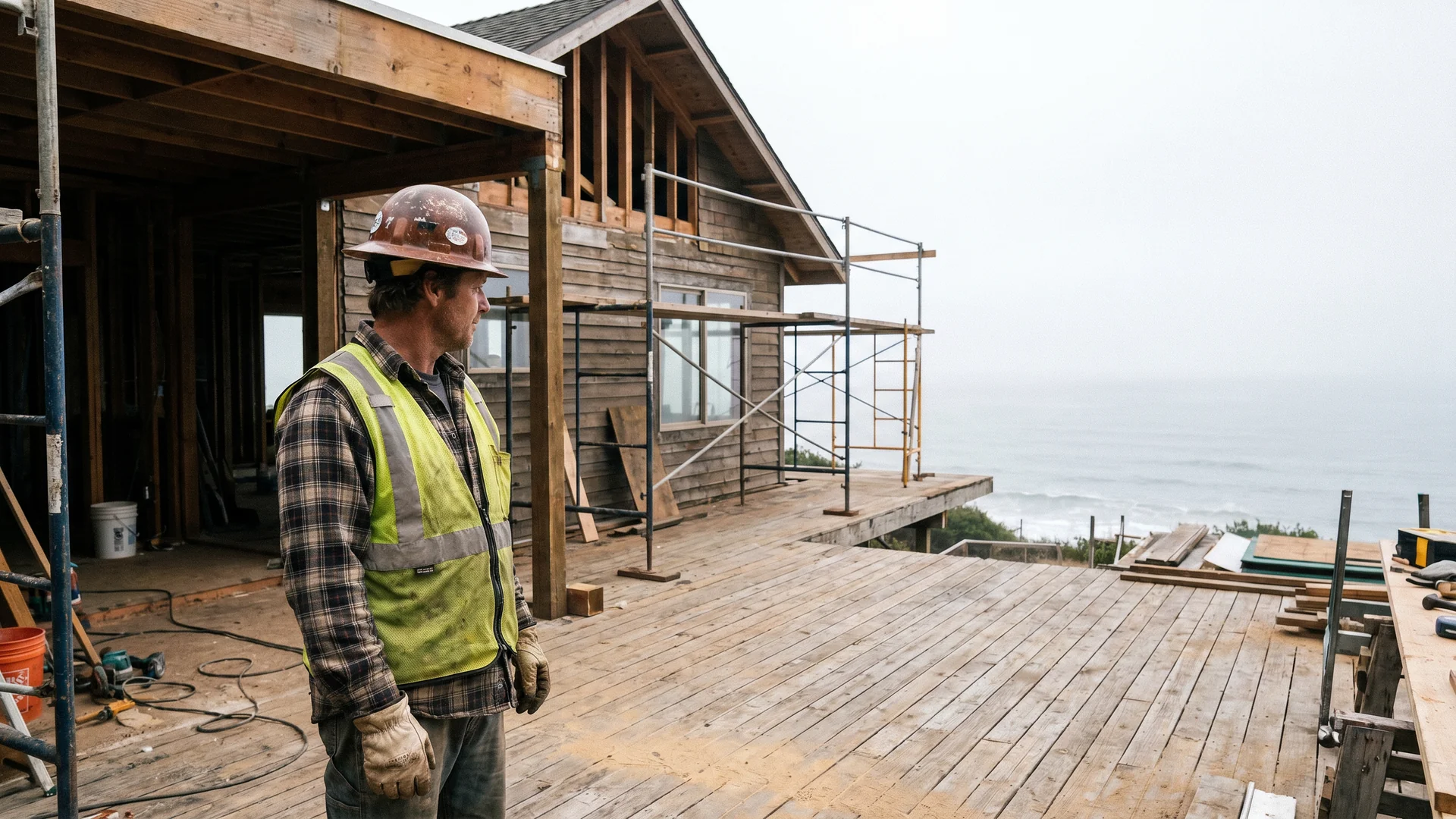 Construction site — coastal LA