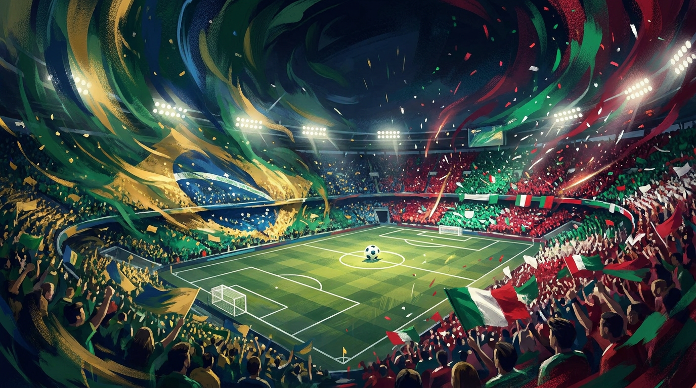 Brazil vs Morocco — full time