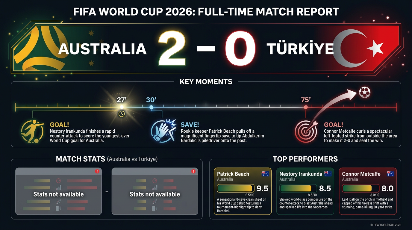 Australia vs Turkiye match statistics