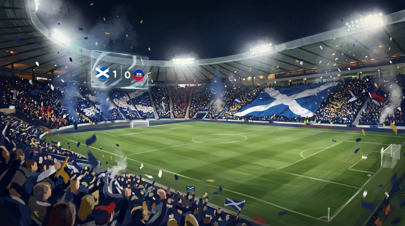 Haiti vs Scotland — full time