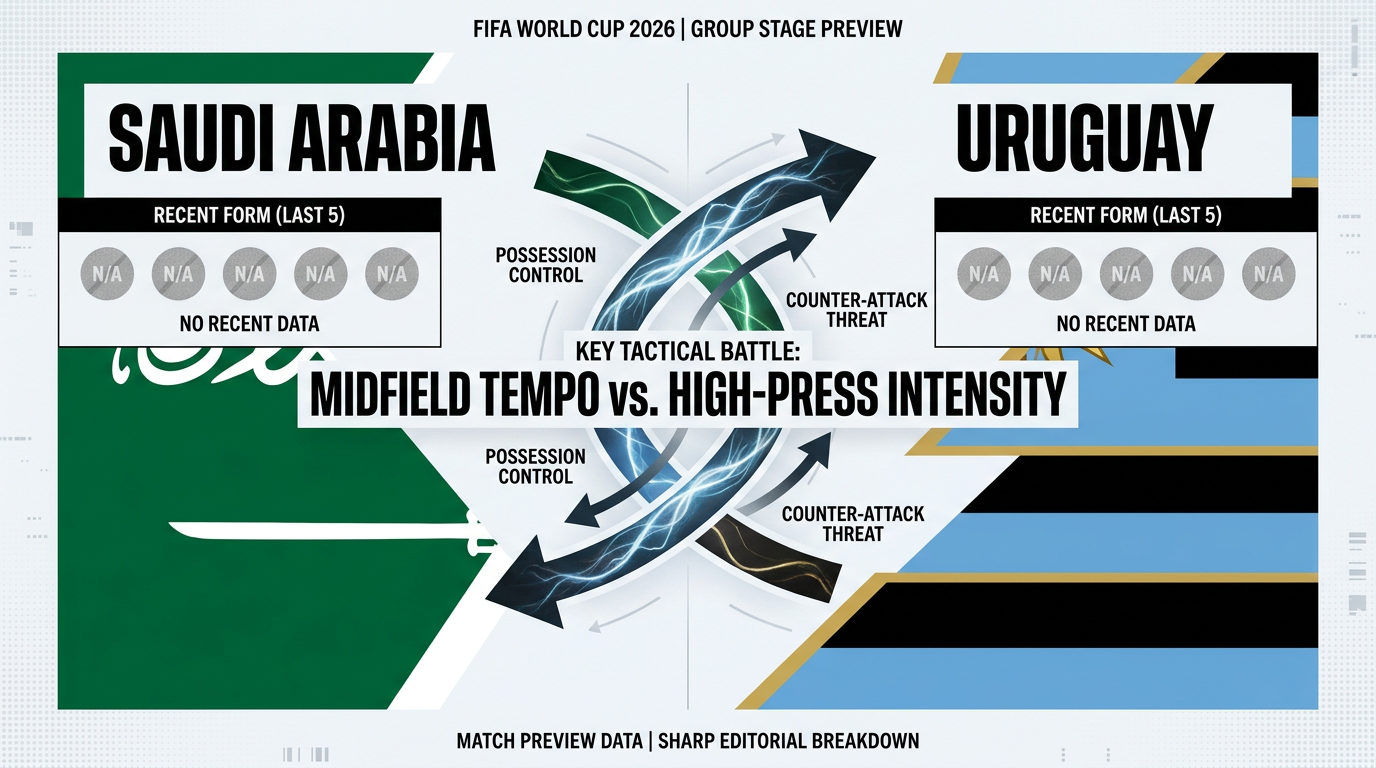 Saudi Arabia vs Uruguay form and stats