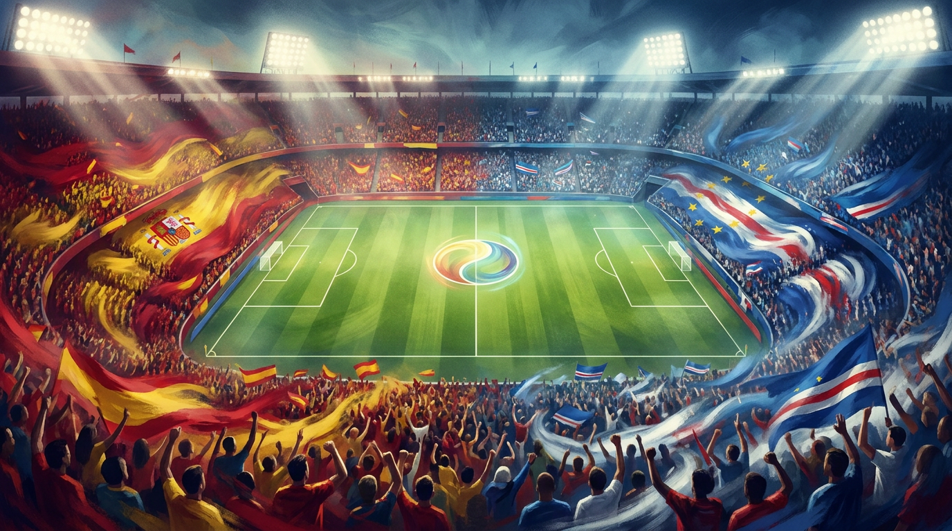 Spain vs Cape Verde — full time