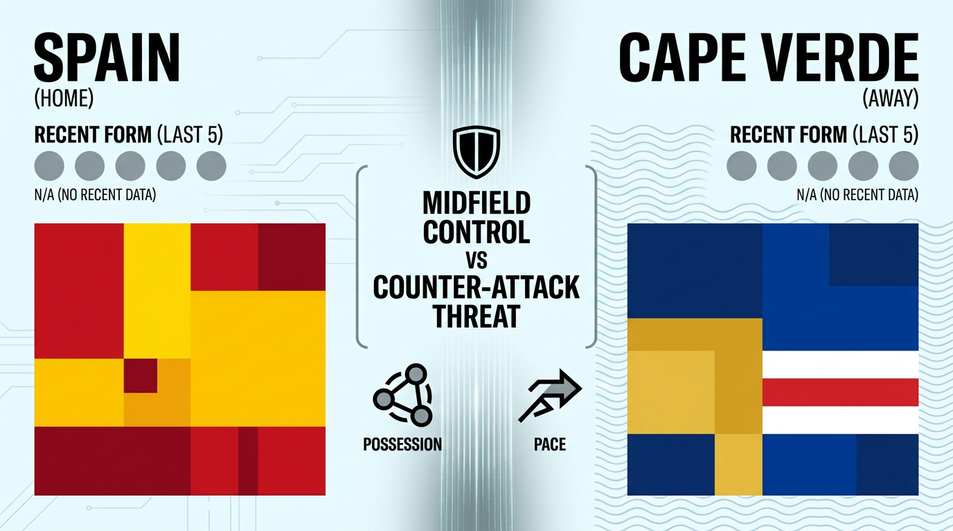 Spain vs Cape Verde form and stats