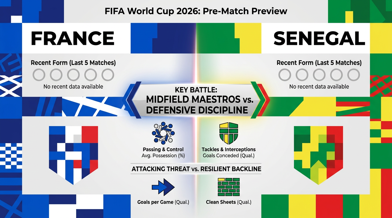 France vs Senegal form and stats