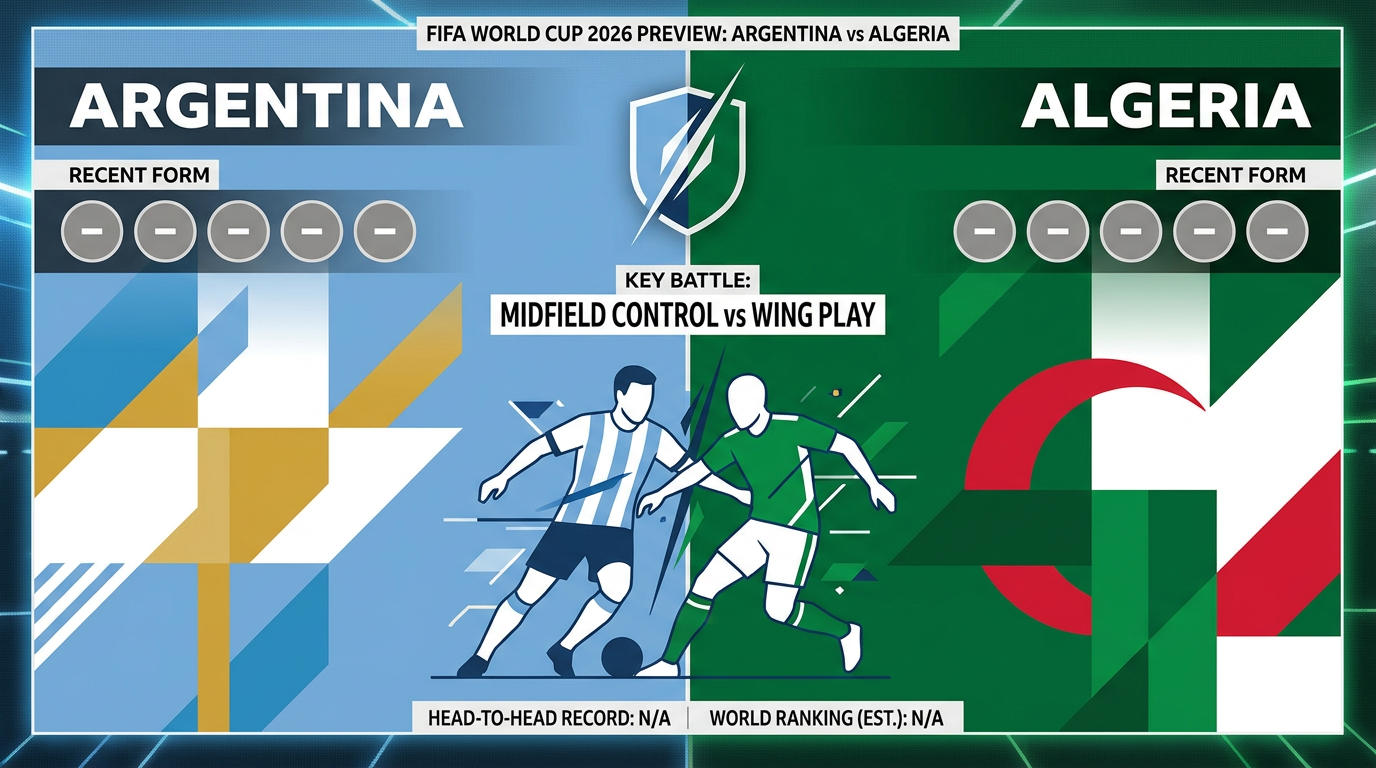 Argentina vs Algeria form and stats
