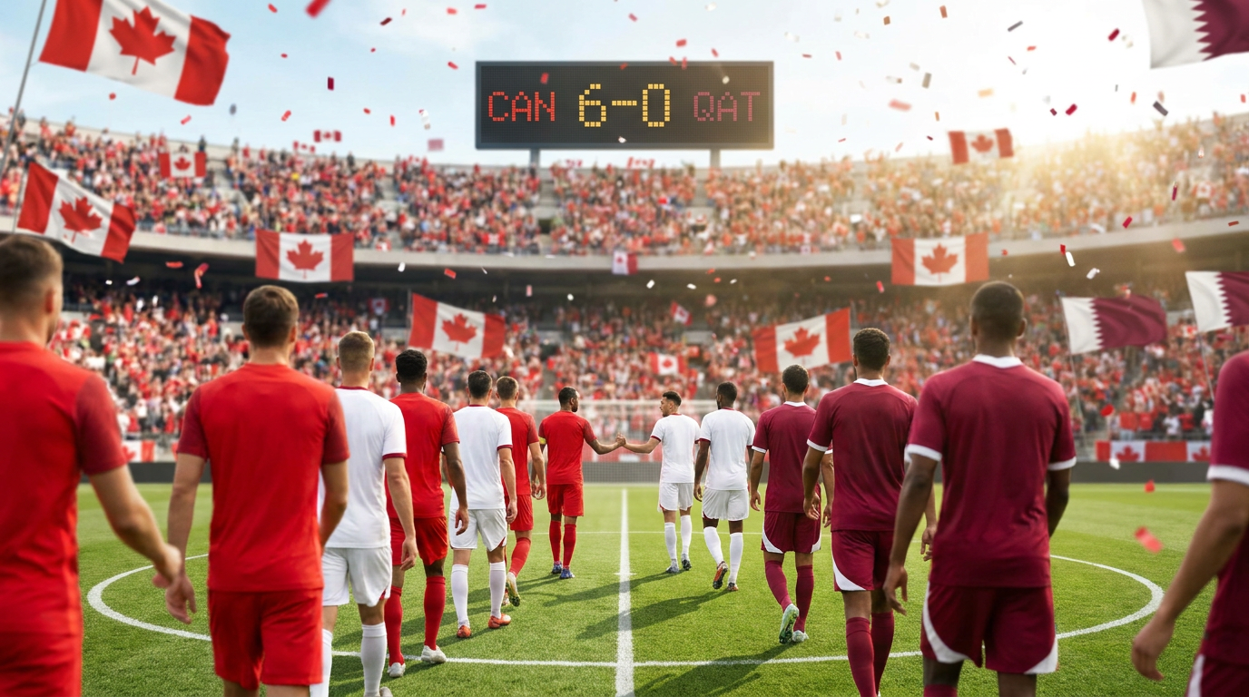 Canada vs Qatar — full time