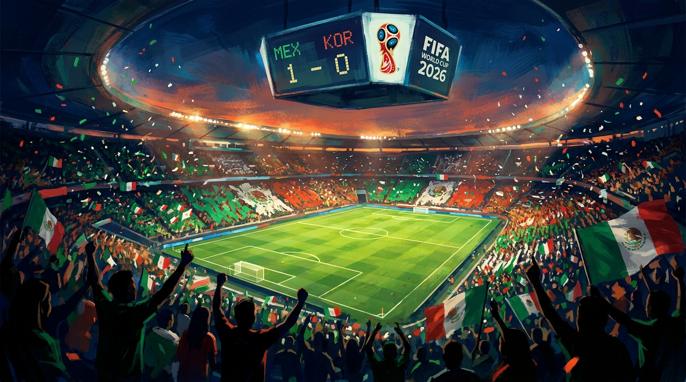 Mexico vs Korea Republic — full time
