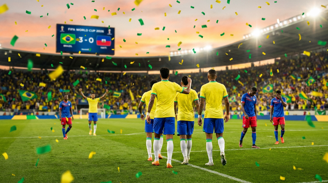 Brazil vs Haiti — full time