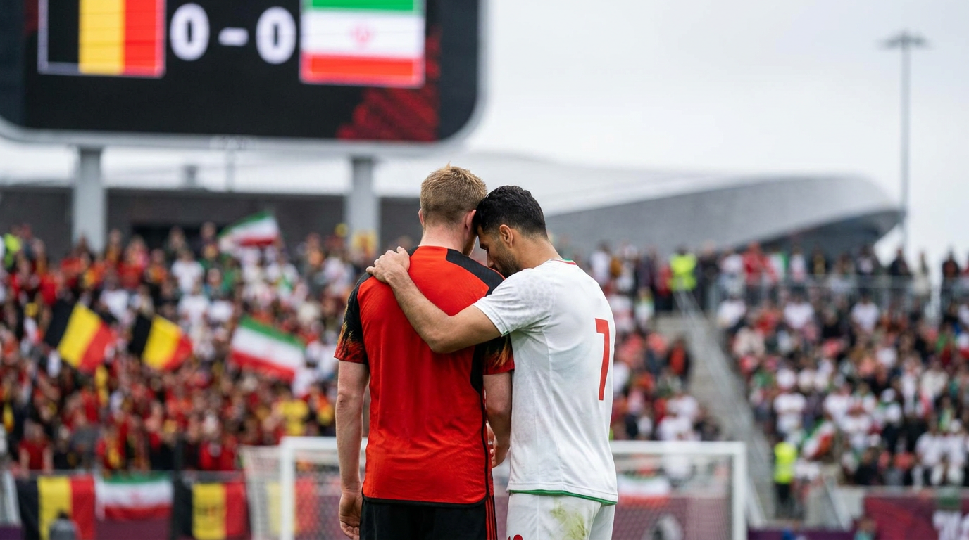 Belgium vs IR Iran — full time