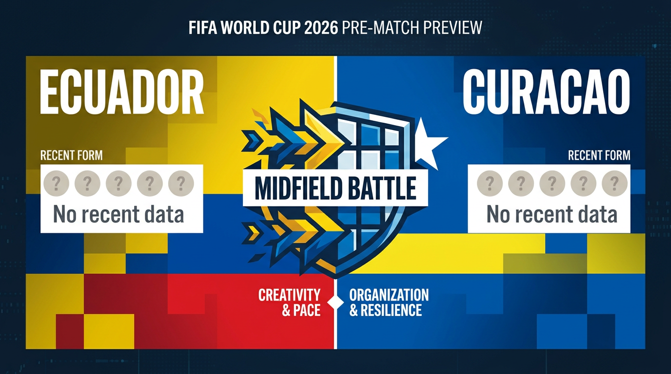 Ecuador vs Curacao form and stats