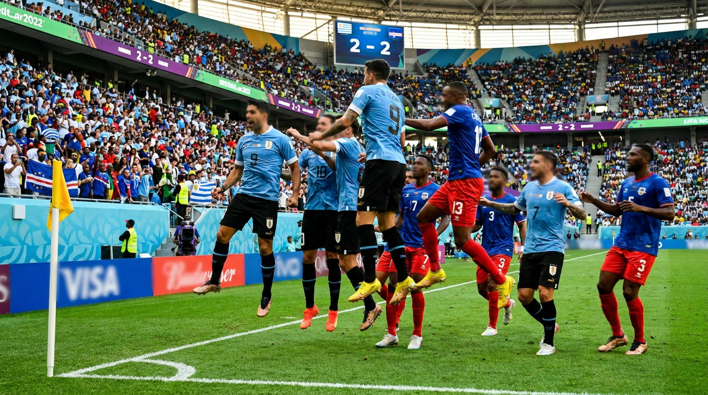 Uruguay vs Cape Verde — full time