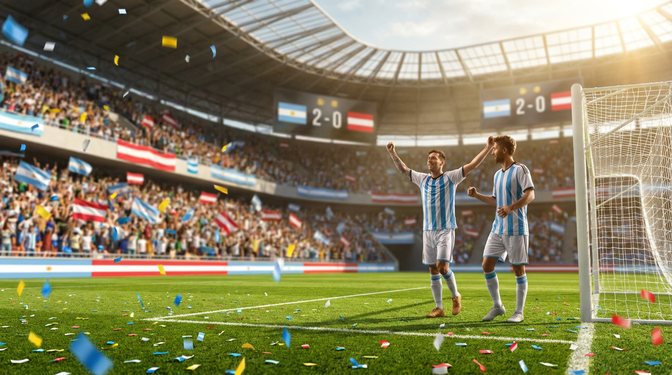 Argentina vs Austria — full time