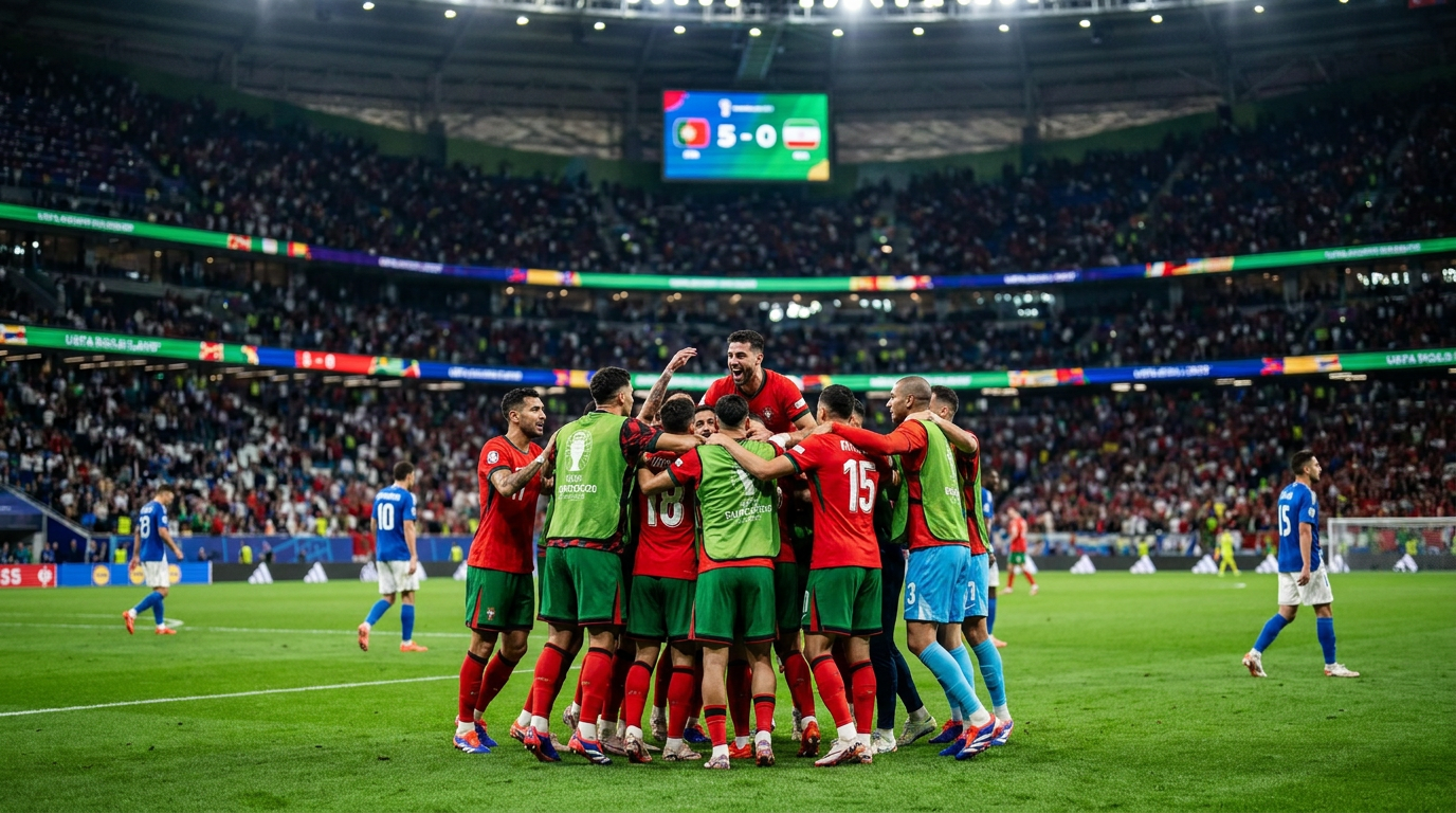 Portugal vs Uzbekistan — full time
