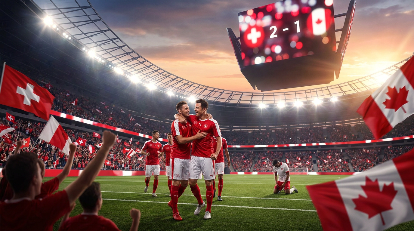 Switzerland vs Canada — full time