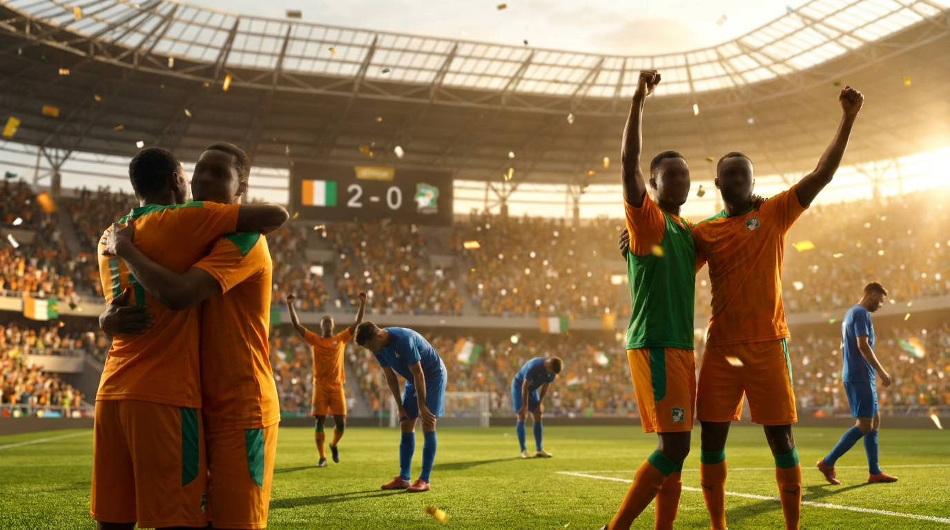 Curacao vs Cote d'Ivoire — full time