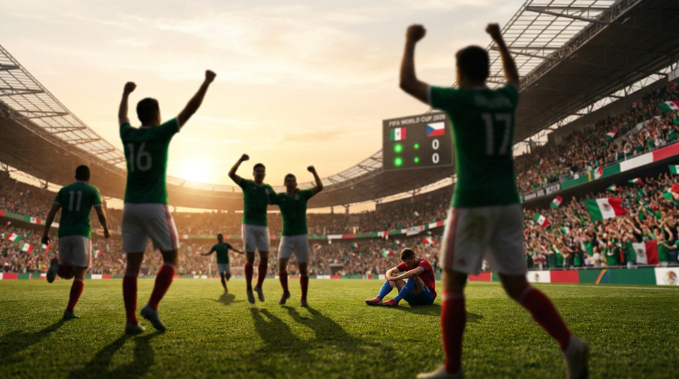 Czechia vs Mexico — full time