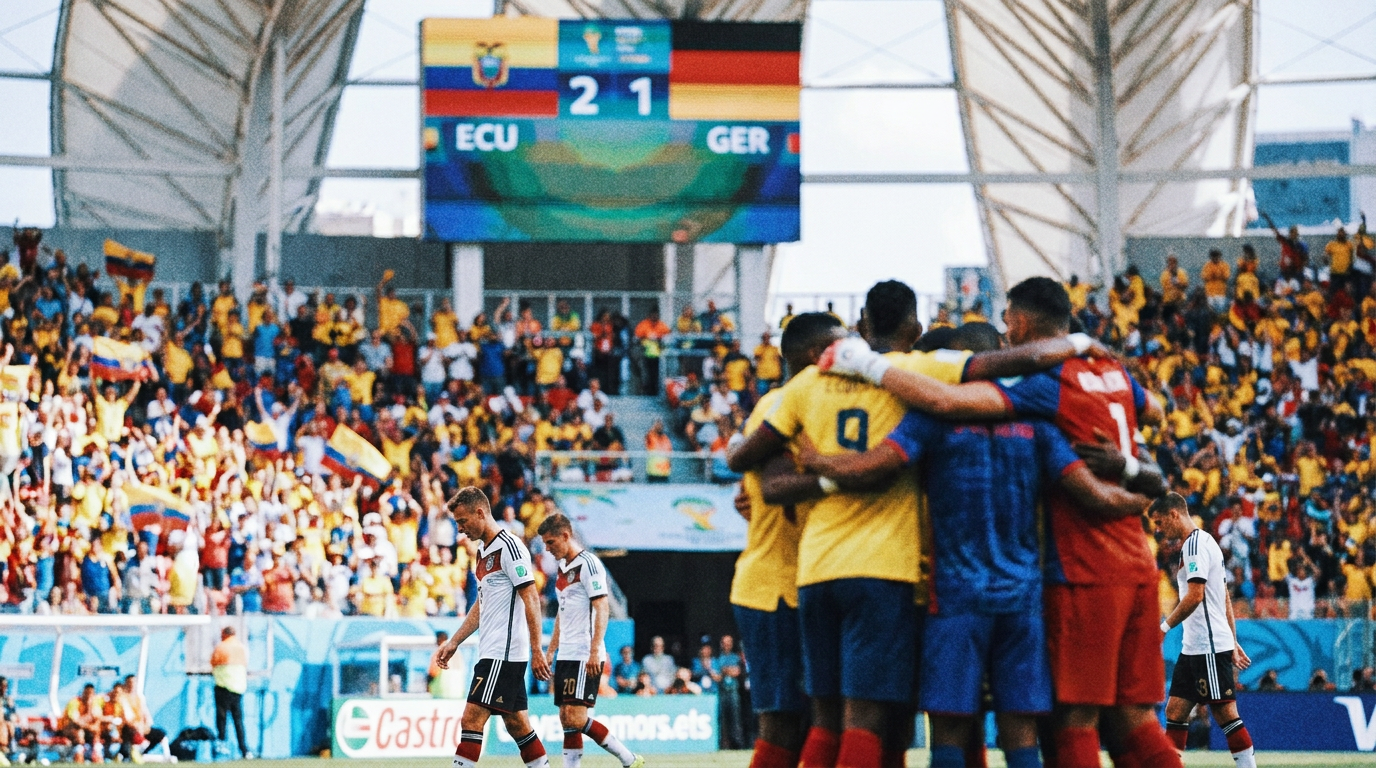 Ecuador vs Germany — full time