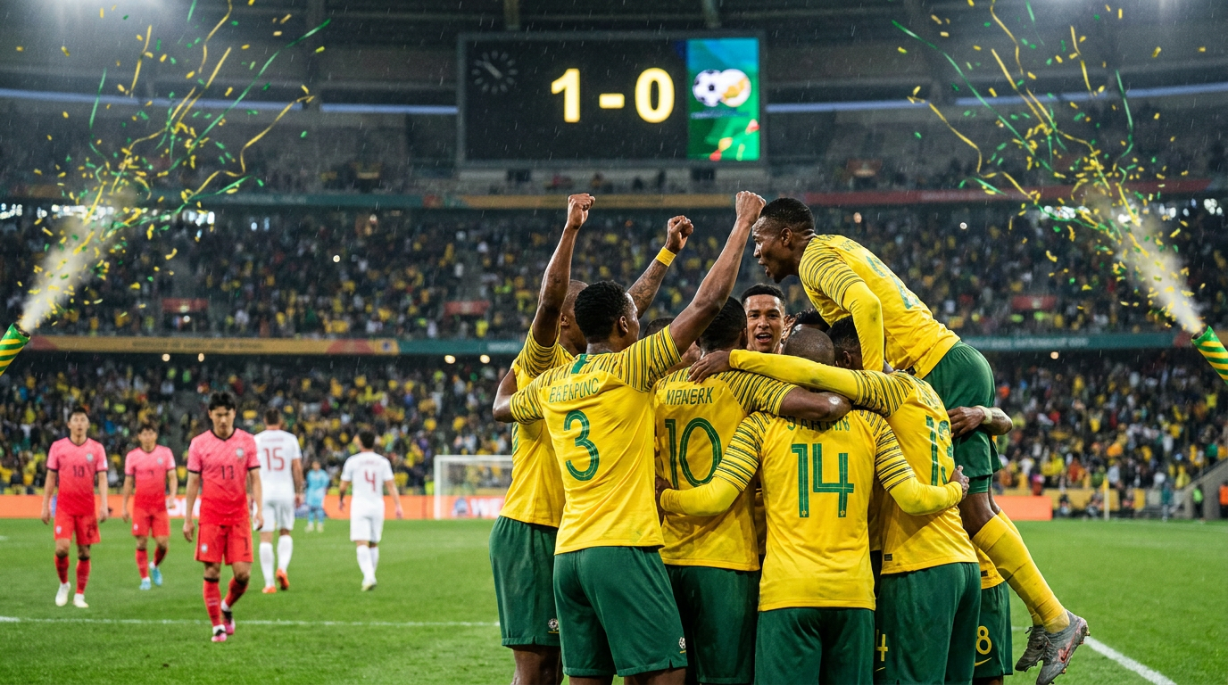 South Africa vs Korea Republic — full time