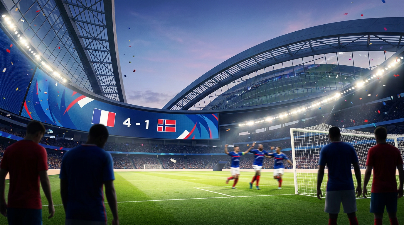 Norway vs France — full time