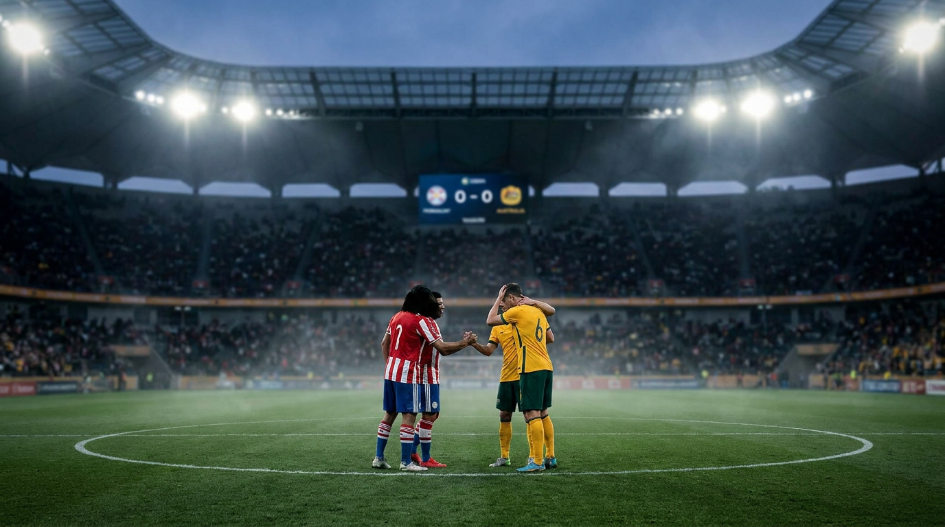 Paraguay vs Australia — full time