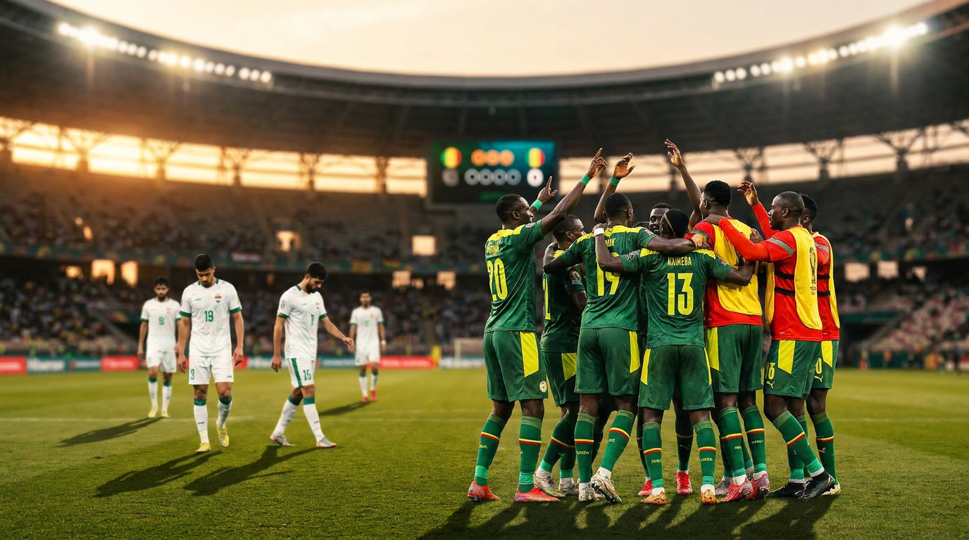 Senegal vs Iraq — full time