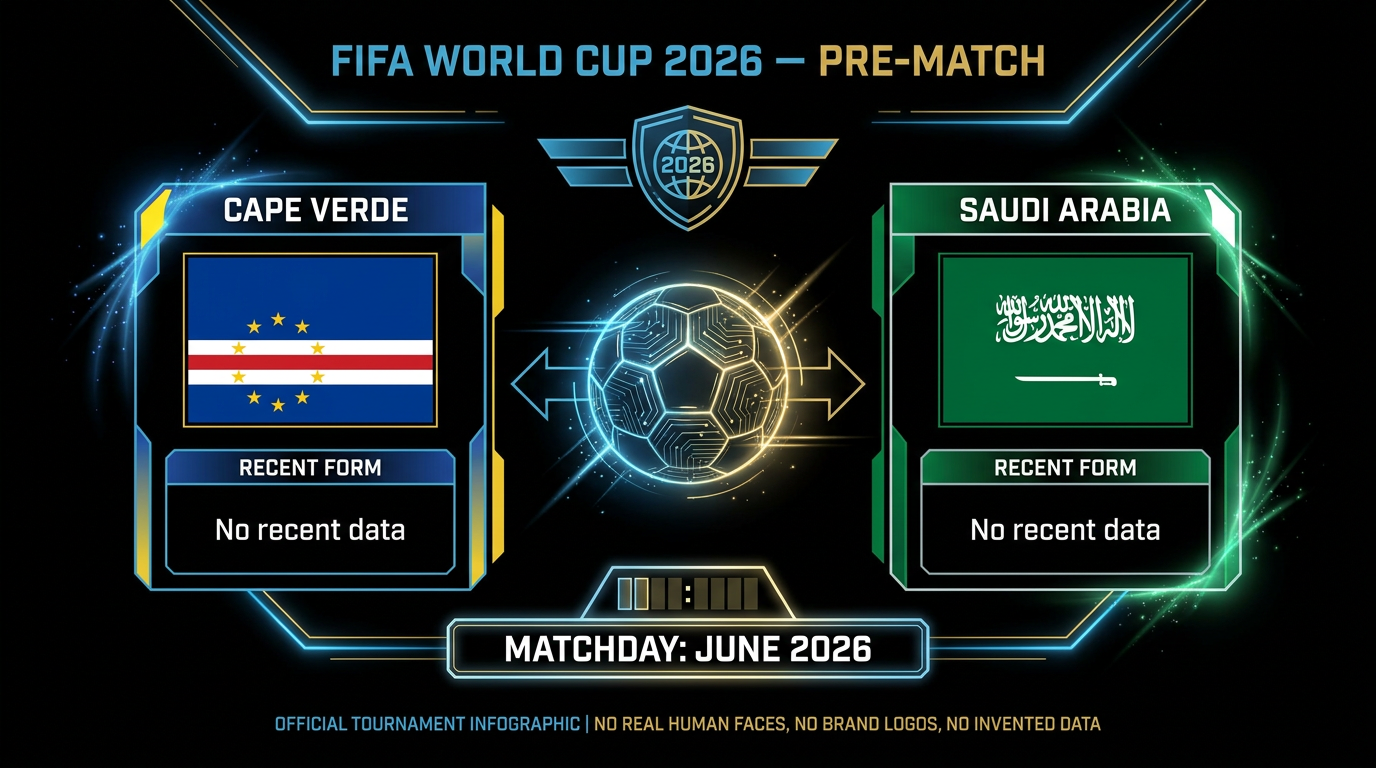 Cape Verde vs Saudi Arabia form and stats