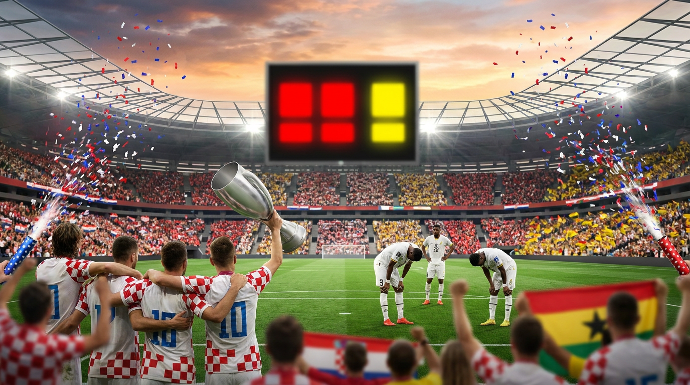 Croatia vs Ghana — full time