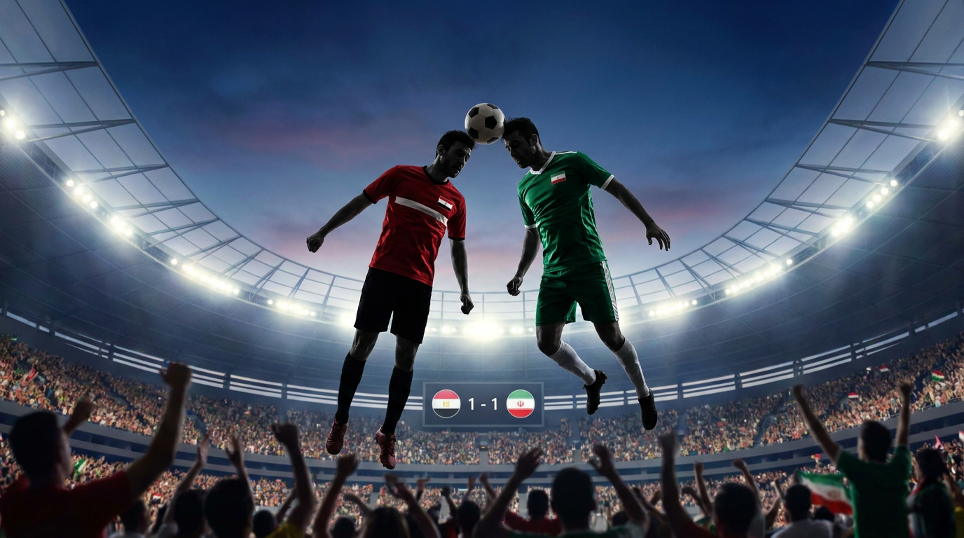 Egypt vs IR Iran — full time