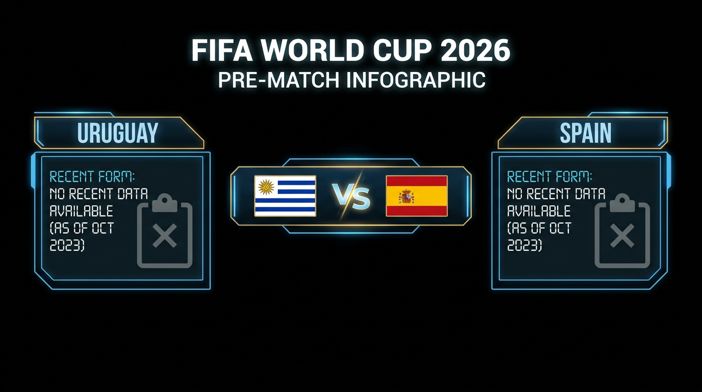 Uruguay vs Spain form and stats