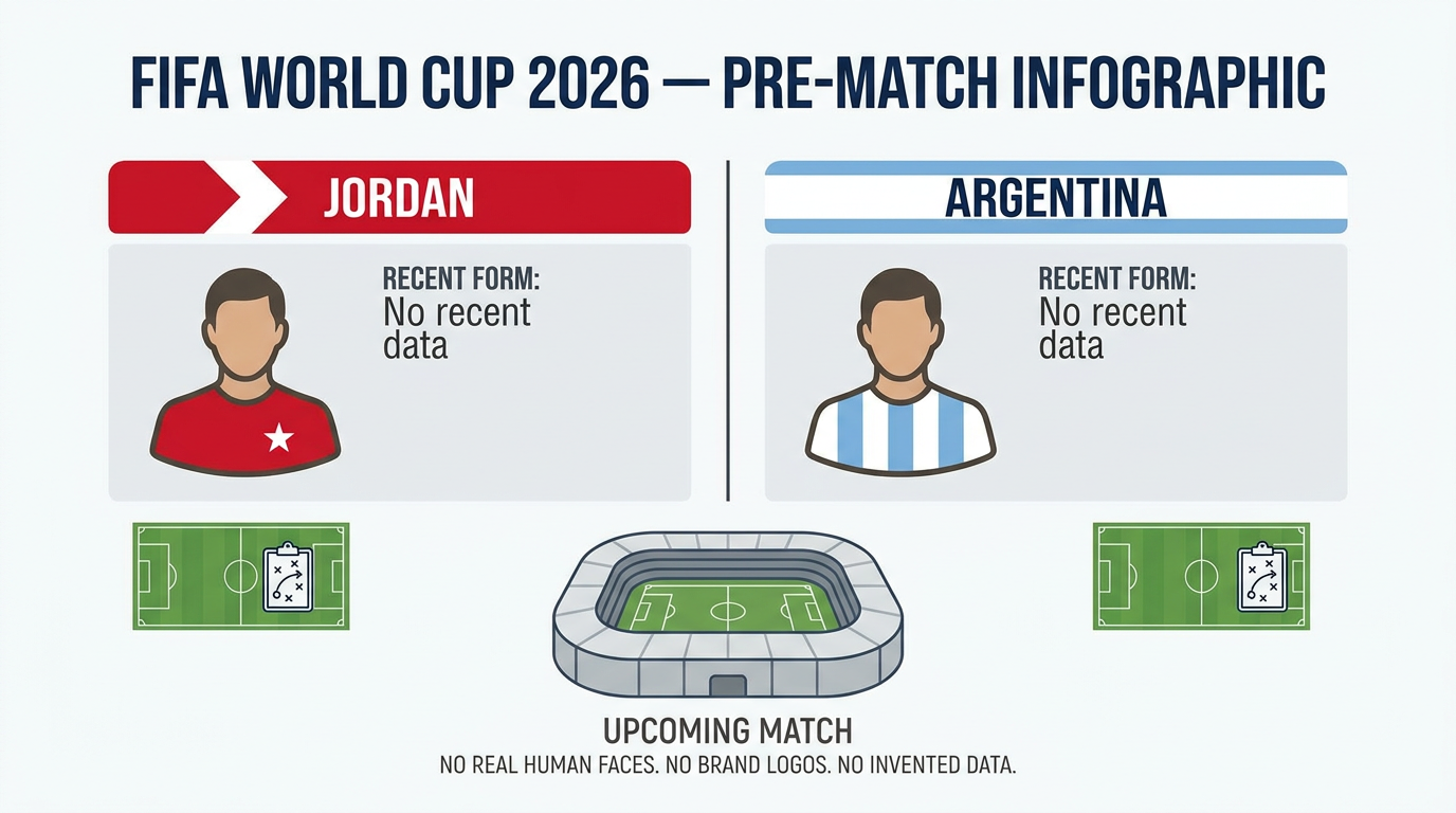Jordan vs Argentina form and stats